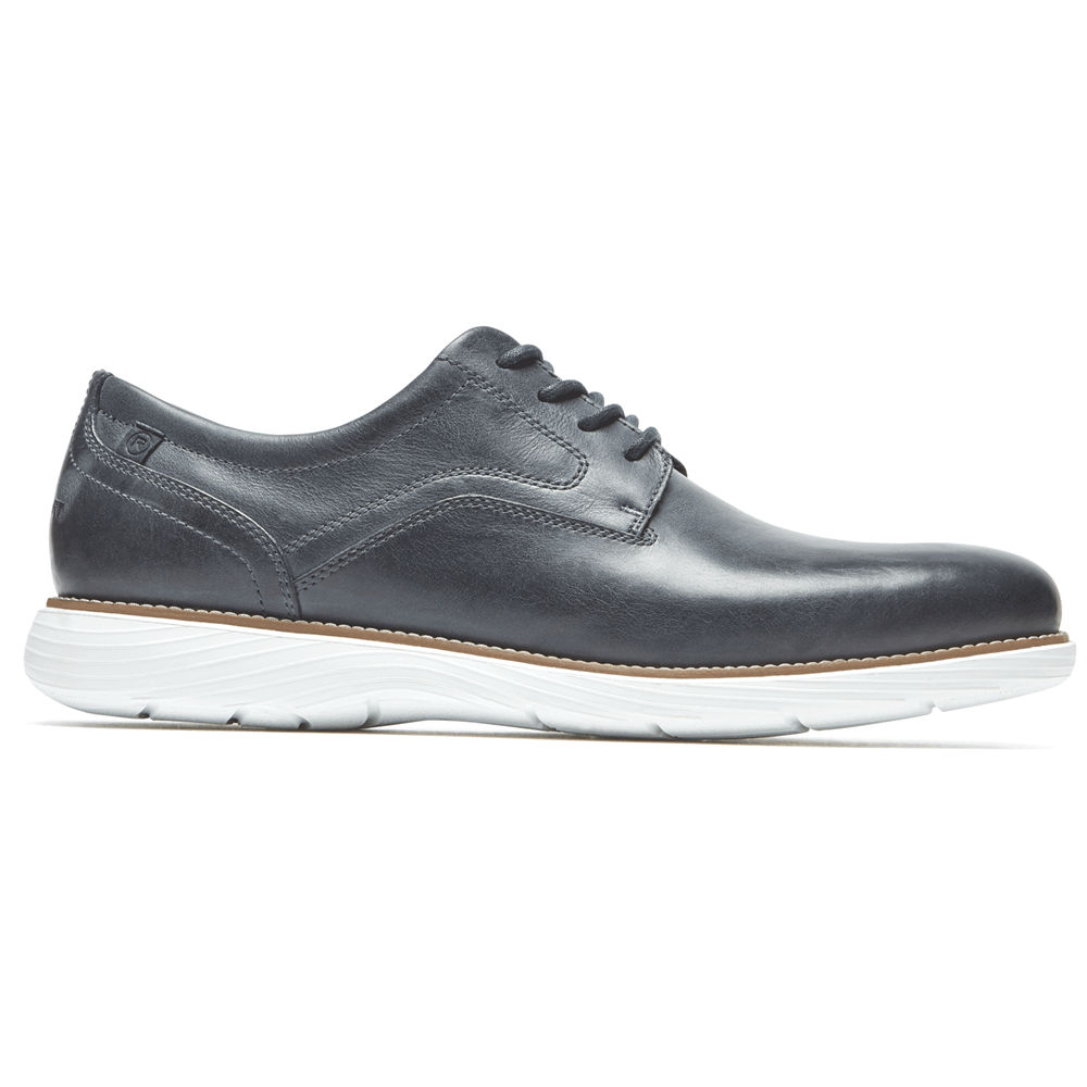 Rockport Oxfords Herre Marineblå - Garett Plain Toe - QVZJ46087